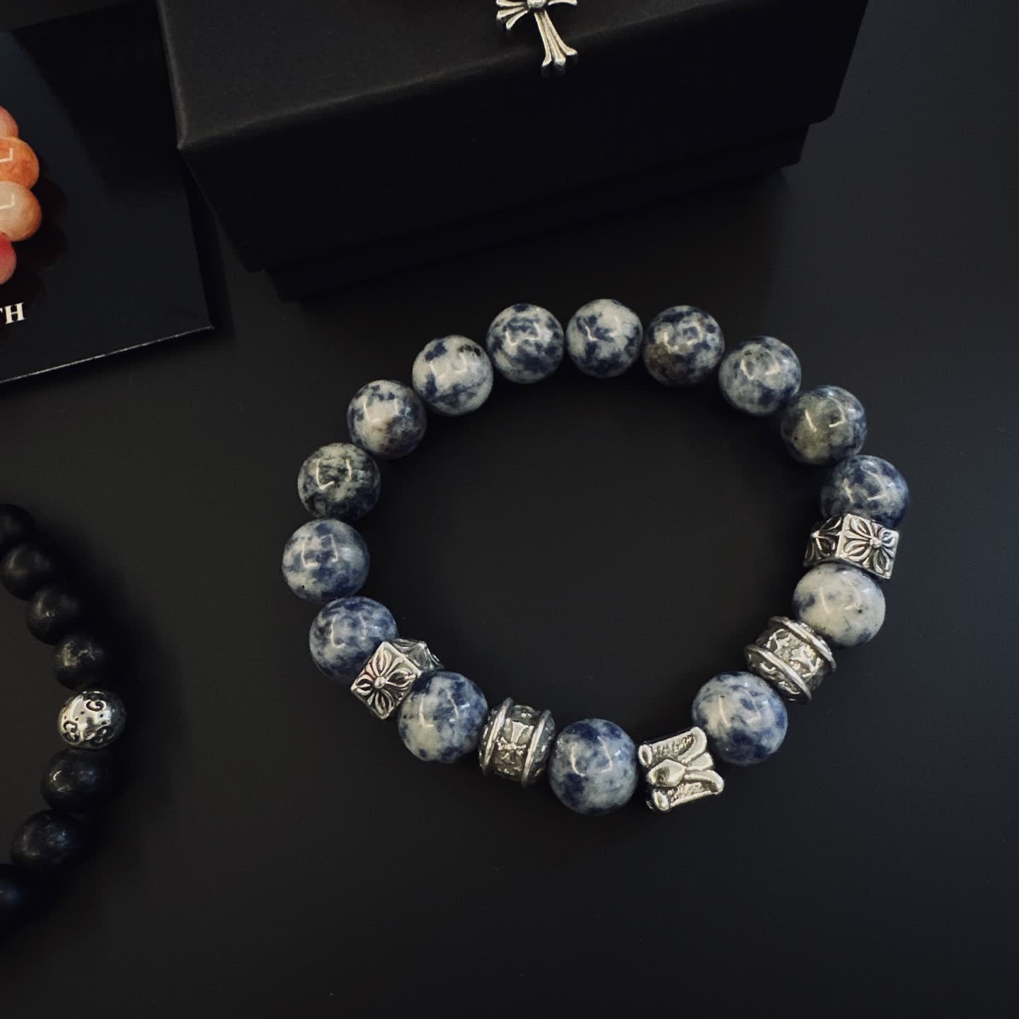 Chrome Hearts Beaded Bracelet Set